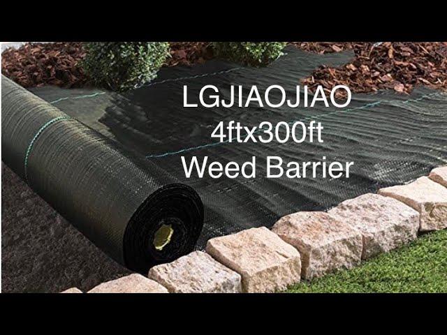 Weed Barrier 4ftx300ft LGJIAOJIAO