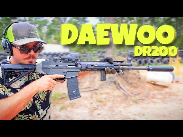 Daewoo DR200, like an AR15 but better in every way.