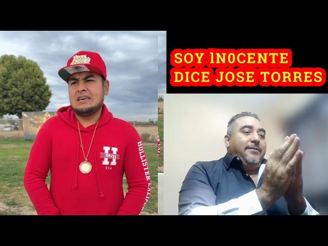 Soy inocente y vamos ganando el caso dice José Torres como vez