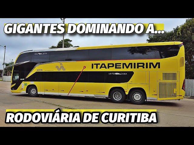 DD E LD DOMINANDO na RODOVIÁRIA DE CURITIBA PELA MANHÃ! G8 DD da NOVA ITAPEMIRIM e CATARINENSE!