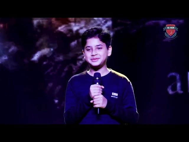 Song "This is Islam" by Yusuf Mohammed Khan (Grade 7) | 7th Annual Function | Al-Asr Academia,Bhopal