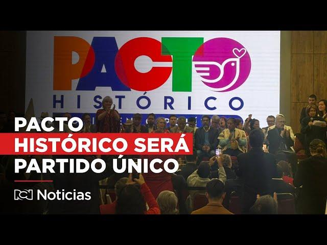 Pacto Histórico inicia proceso para convertirse en partido político único