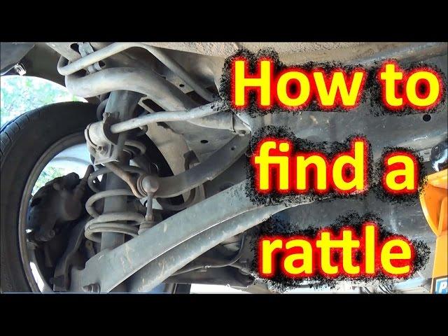 How to fix a car rattle for $5