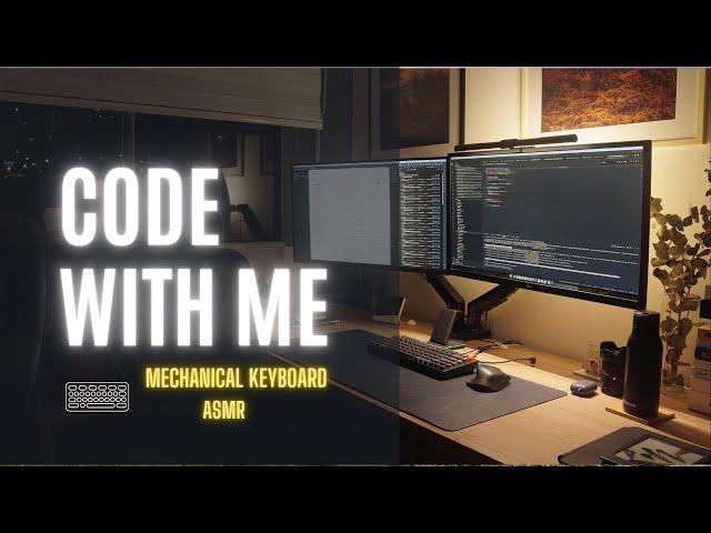 Code With Me - Raw Relaxing Sound - Mechanical Keyboard - ASMR - 3 hours - 4K ⌨️