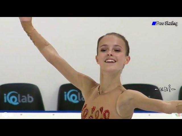 Anna SHCHERBAKOVA - FS - 2019 Lombardia Trophy - Анна Щербакова - アンナ・シェルバコワ