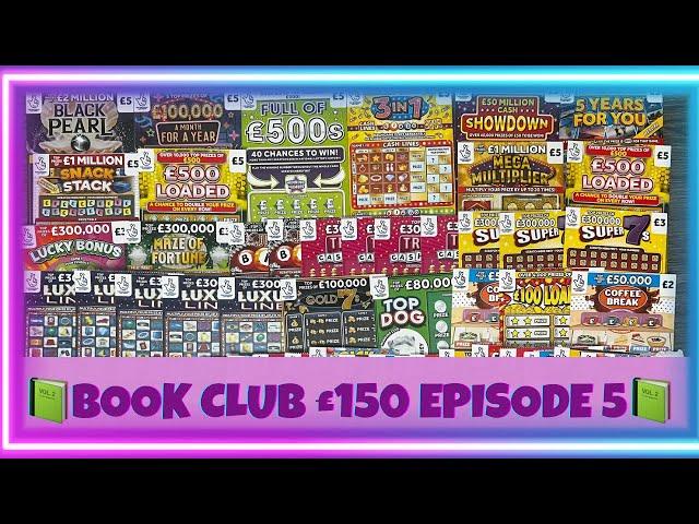  £150 BOOK CLUB EPISODE 5  CAN WE FIND A BIG WIN FOR THE BOOK CLUB??
