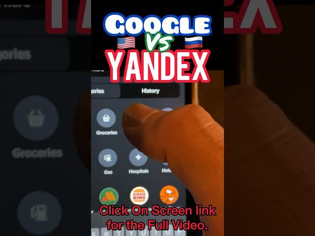 WHAT System Do YOU Use ?! GOOGLE or YANDEX in MOSCOW, RUSSIA ?!