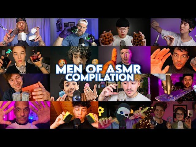 Men Of ASMR | ASMR Compilation With The Male Asmrtists Of YouTube