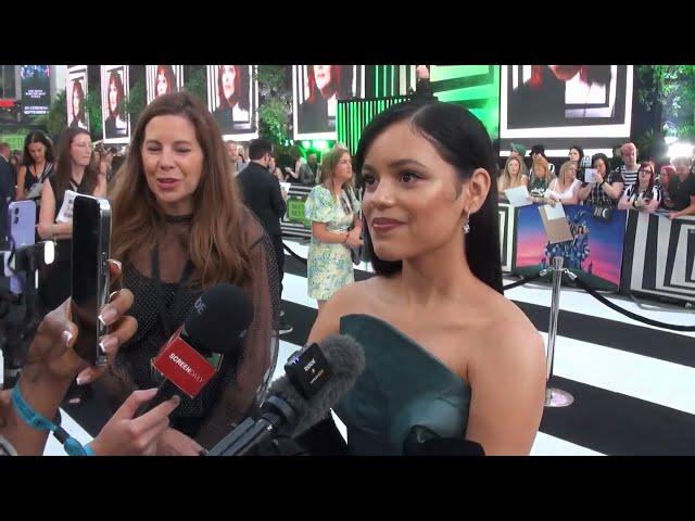 Interview with JENNA ORTEGA about her huge success and her new movie BEETLEJUICE BEETLEJUICE London