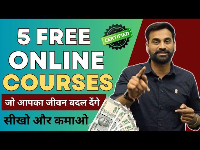 Best 5 Free Online Courses To Boost Your Skills & Earn Money