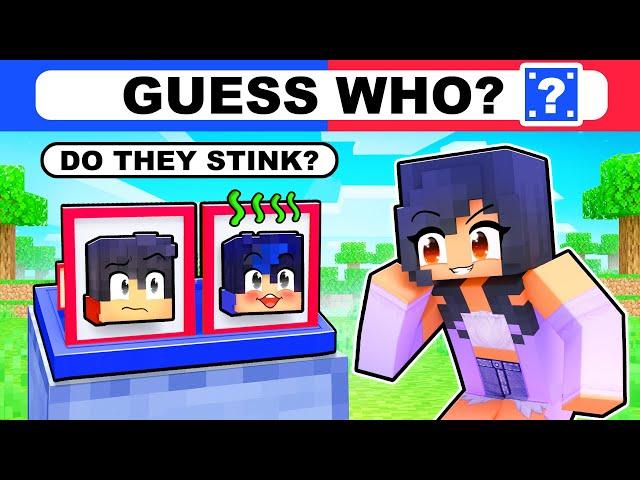 Minecraft but it’s CRAZY GUESS WHO!