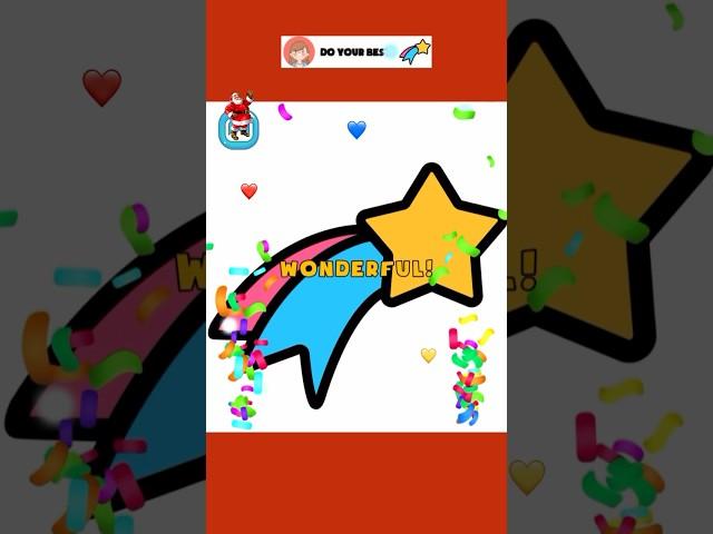 Beautiful Star ⭐️   #heart #games #satisfying #asmr #fyp #Short  #emoji