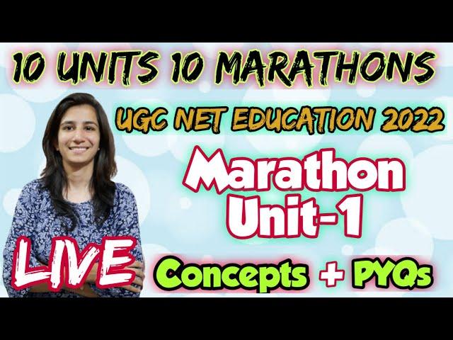 Marathon-1 Unit-1 | Educational Studies |UGC NET Education/SET | UGC NET 2022 | Inculcate Learning |