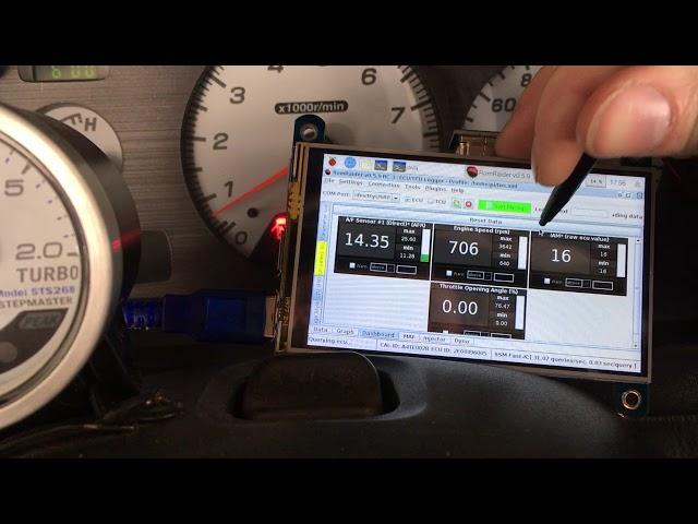 Raspberry Pi + RomRaider - Working in car - Subaru WRX/STi