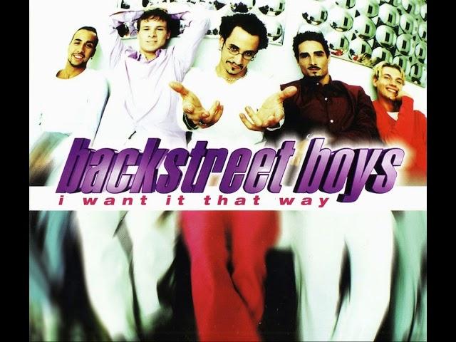 Backstreet Boys - I Want It That Way (Official Instrumental w/ Backing Track)