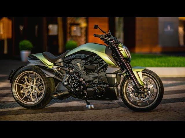  Ducati X-Diavel 300 ‘Green Aliense’ by Box39