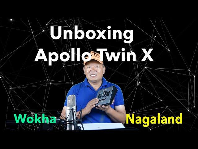 Unboxing Apollo Twin X Quad || Dream Records Studio Wokha