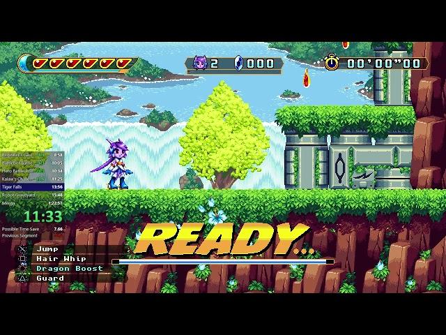 Freedom Planet 2 any% (Lilac) speedrun in 1:23:35