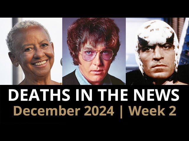 Who Died This Week | Celebrity Deaths December 2024 Week 2