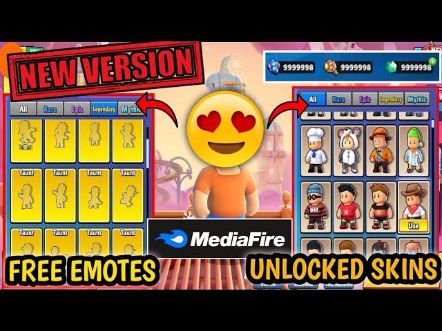 Stumble Guys Mod Apk V.0.81.6 | Unlocked Skins, Unlimited Gems And Direct Link NO PASSWORD 