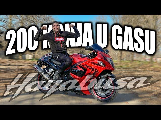 VOZIM NAJBRŽI MOTOR NA SVETU (svojevremeno) - SUZUKI HAYABUSA 1300 | TPM #27