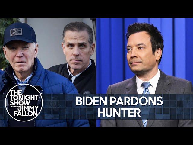 Biden Breaks Promise and Pardons Son Hunter, Leaves Republicans and Democrats Stunned | Tonight Show