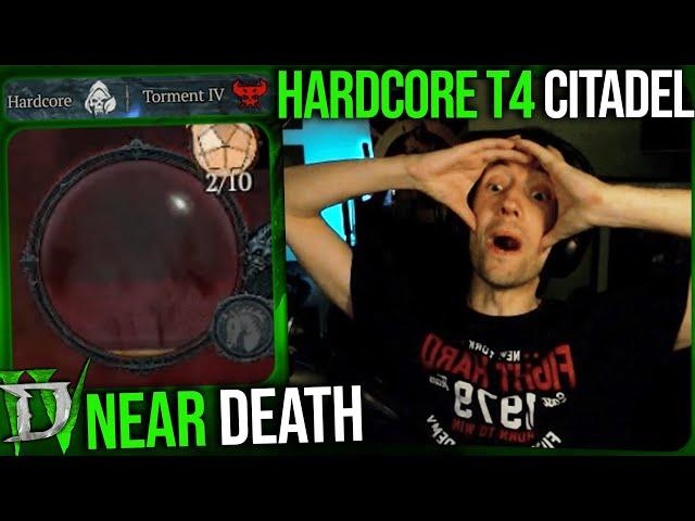 Diablo 4 - DARK CITADEL HARDCORE T4 CLEAR WITH @Chronikz @oogieboogie