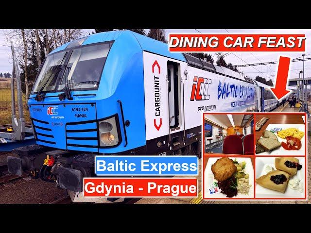 All-New Baltic Express Intercity Train Gdynia - Prague - part 1: Poznan - Wroclaw - Lichkov (Gr)