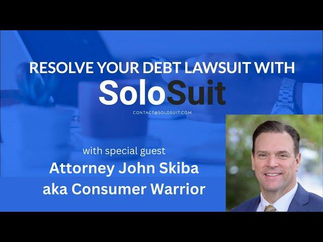 Debt Lawsuit Q&A feat Consumer Warrior (December 13, 2023)