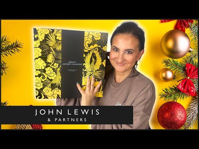 JOHN LEWIS BEAUTY ADVENT CALENDAR UNBOXING 2024