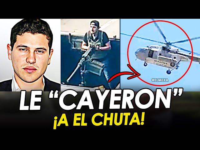 ¡¡VAN por EL CHUTA!! HELICÓPTEROS ARTILLADOS le CAYERON a JEFE de PLAZA de LA CHAPIZA, en SINALOA.