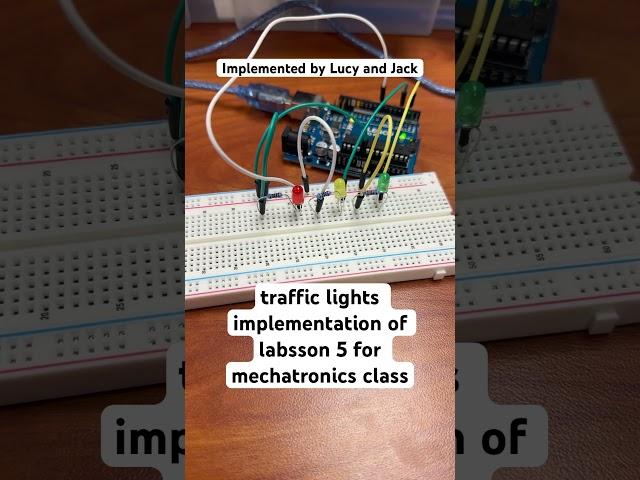 Traffic Light in Arduino - Labsson 5 Mechatronics Class