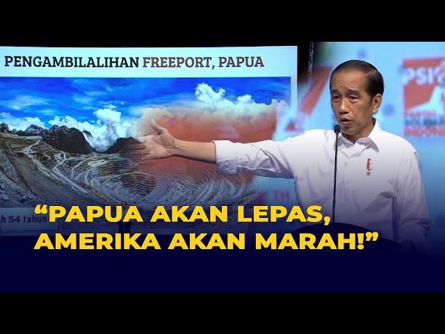 Jokowi Ungkap Terima Cerita Menakutkan saat Ambil Saham Freeport, Ini Katanya..