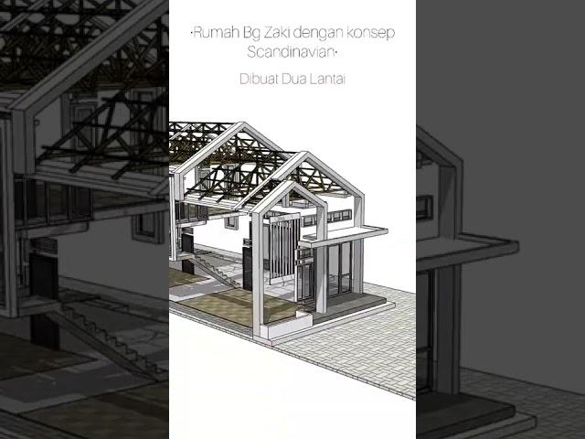 Rumah dengan konsep Scandinavian - 5x17