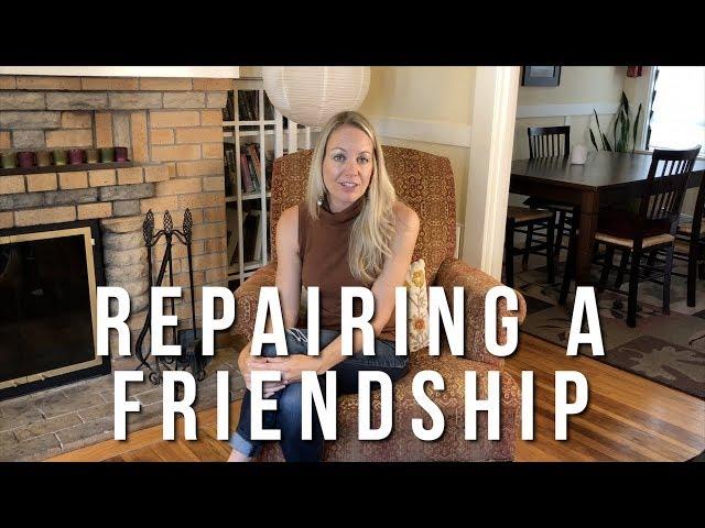 Surviving a Friendship Break-Up: Repairing a Fractured Friendship