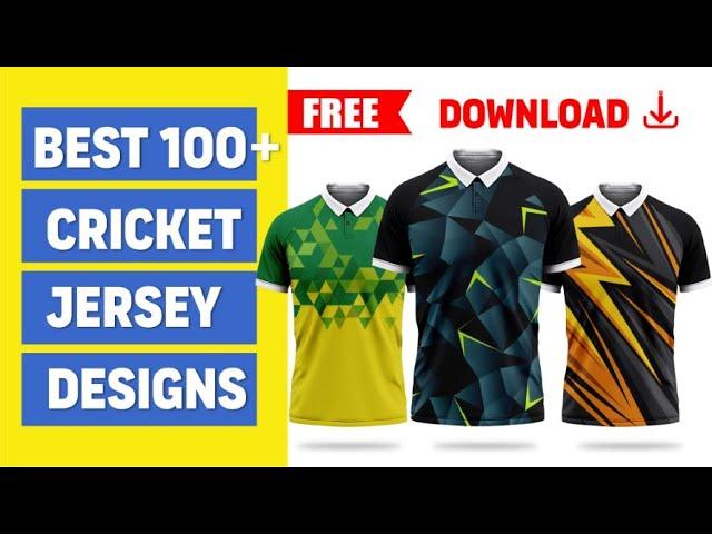 Cricket Jersey Design Free Download AI, CDR, file soft copy