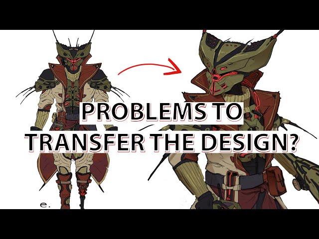 TIPS TO TRANSFER your CHARACTER DESIGN - mentorship class