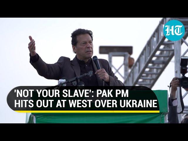 'Did you write to India?': Imran Khan slams West for asking Pak to condemn Russia over Ukraine