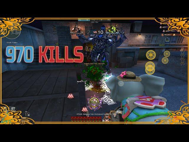 Tiny Tusker-Gatling Gun -Hero Mode X -Full GamePlay : CrossFire West