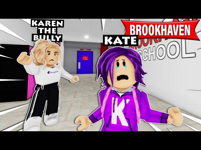 Kate got BULLIED by Angry Karen in Brookhaven! | Roblox Roleplay