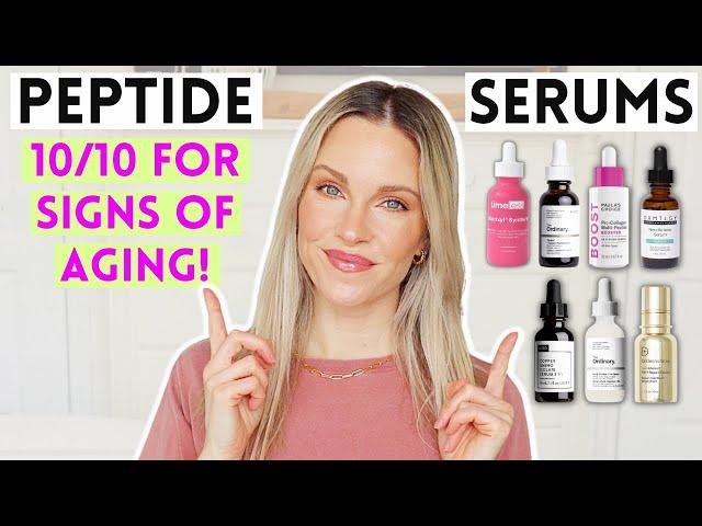 7 AMAZING PEPTIDE SERUMS FOR ANTI-AGING | 100% APPROVED! *YOU NEED TO TRY THESE STAT*