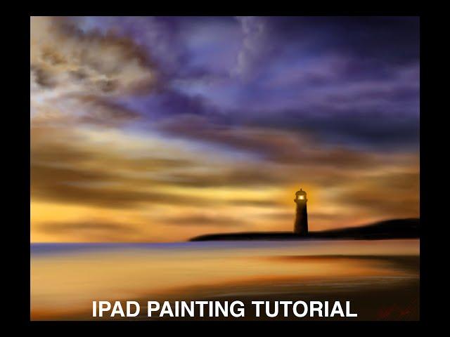 Abduls Art | Ipad Painting Tutorial | Lighthouse