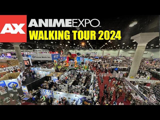 Anime Expo 2024 Full Walkthrough - walking tour 4K