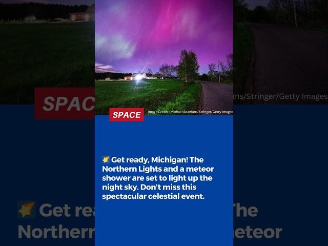 Space #news #space #northenlights #michigan #spacenews #shortsvideo #shorts