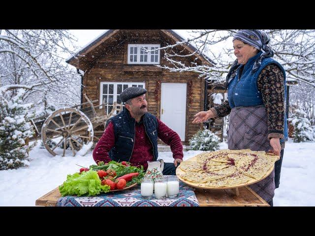 Beef Qutab - Traditional Azerbaijani Dish