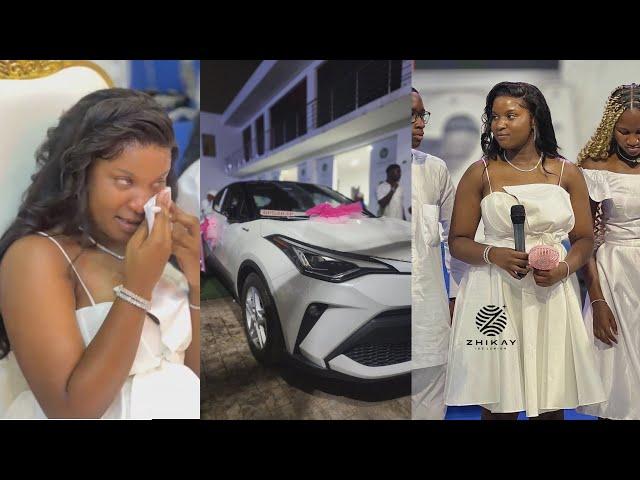 How Afronita Received $60,000 Brand New Toyota C-HR Car As Her 21st Birthday Gift, She Cried 