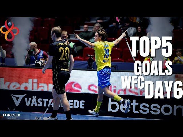 TOP 5 GOALS Floorball WFC DAY6 (2024)