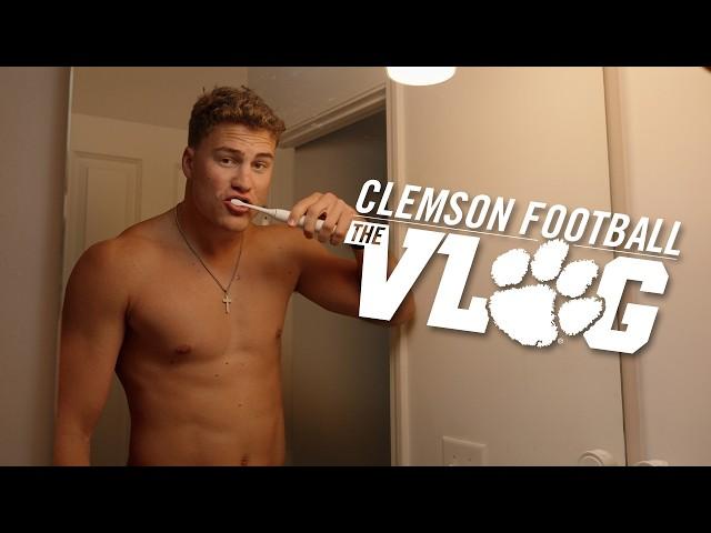 Day In The Life of a D1 College Football Linebacker || Clemson Football The VLOG (Season 12, Ep. 8)