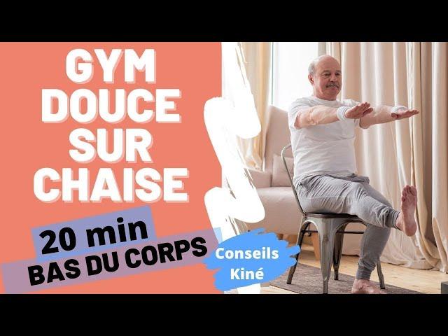 Gym pour seniors : entretenir ses articulations facilement avec cette gym sur chaise [APA]