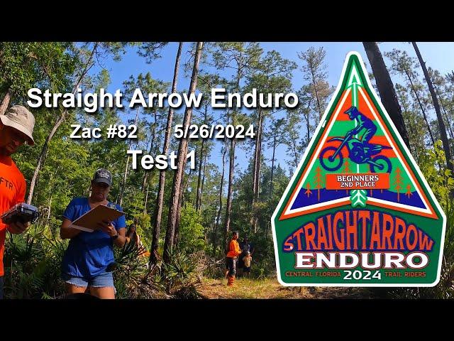 FTR Straight Arrow Enduro - Test 1 - 5/26/2024